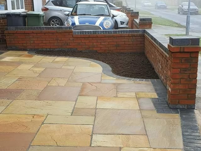 Indian Sandstone Driveway Installers in York